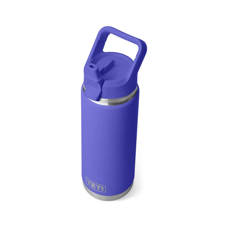 Yeti Rambler 26oz Insulated Bottle with Colour Matched Straw Cap - Ultra Marine Violet