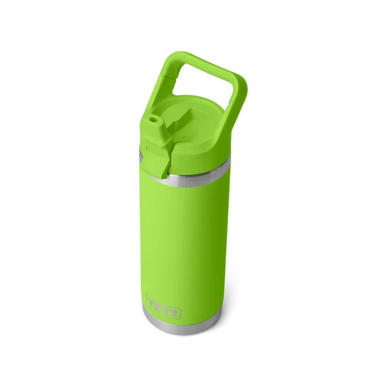 Yeti Rambler 18oz Insulated Bottle with Colour Matched Straw Cap - Venom