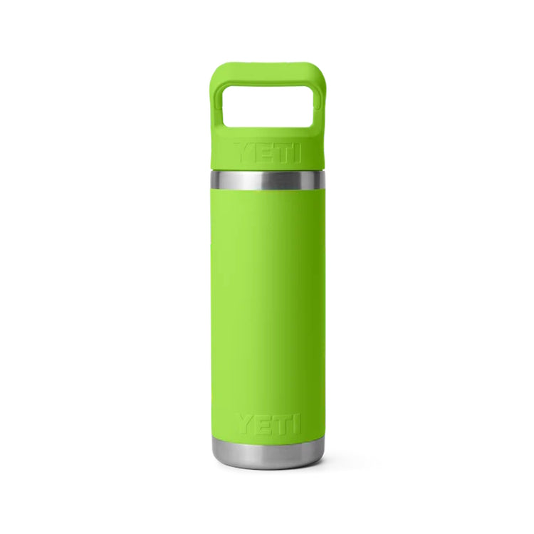 Yeti Rambler 18oz Insulated Bottle with Colour Matched Straw Cap - Venom