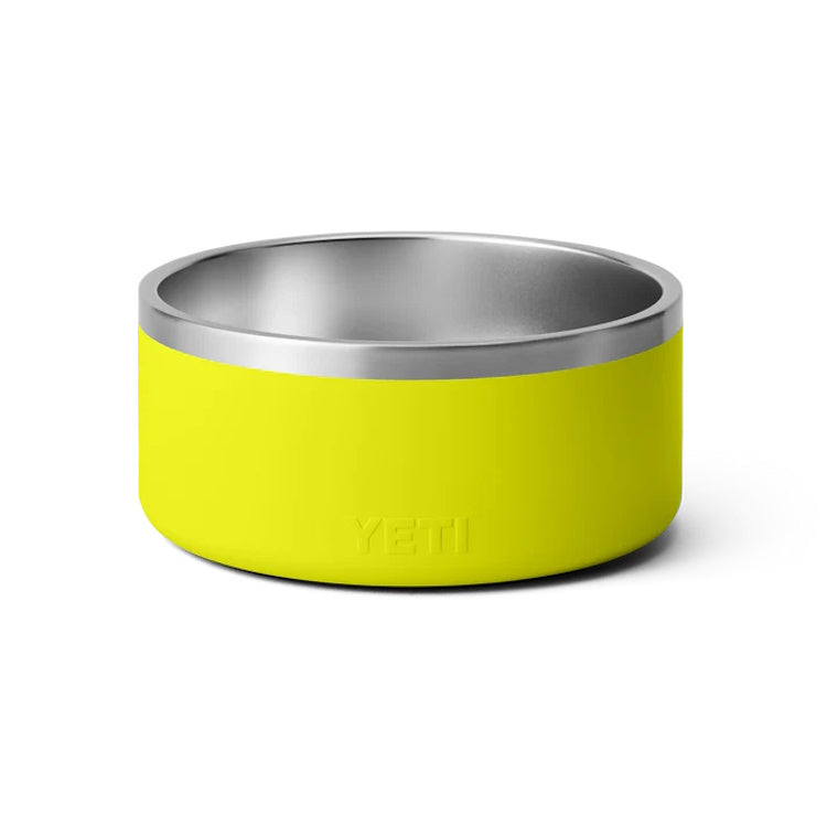 Yeti Boomer 8 Dog Bowl - Firefly Yellow