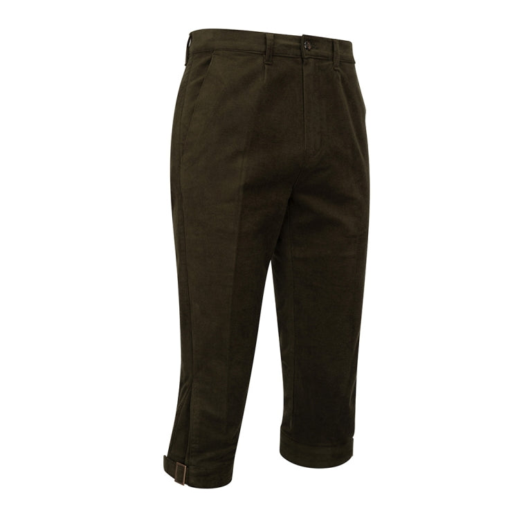 Hoggs Of Fife Durness Moleskin Breeks - Olive Green