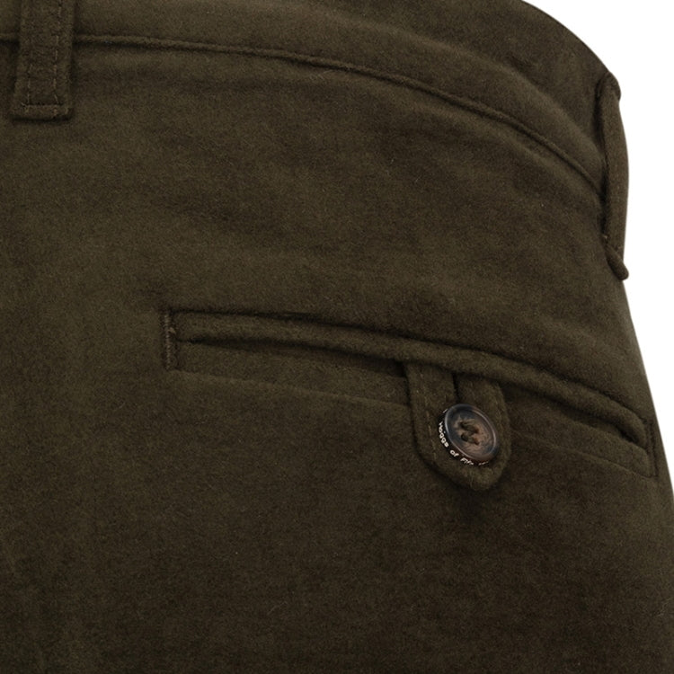 Hoggs Of Fife Durness Moleskin Breeks - Olive Green