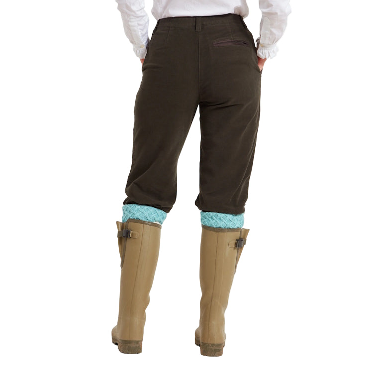 Schoffel Ladies Moleskin Breeks - Forest