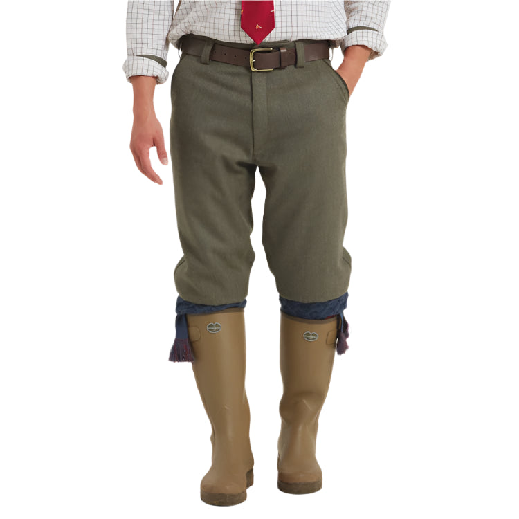 Schoffel Ptarmigan Tweed Plus 2s - Loden Green Herringbone Tweed