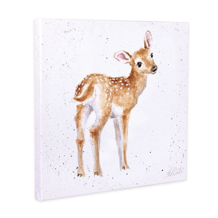 Wrendale Designs Little Wren Canvas Print - Loved Deerly