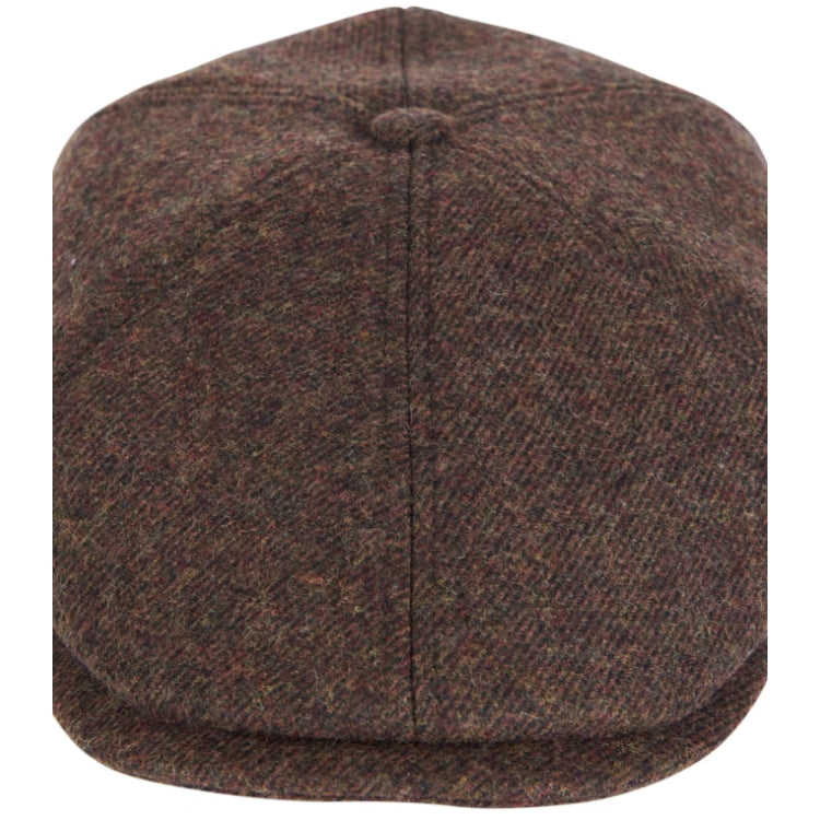Barbour Claymore Bakerboy Cap - Dark Brown
