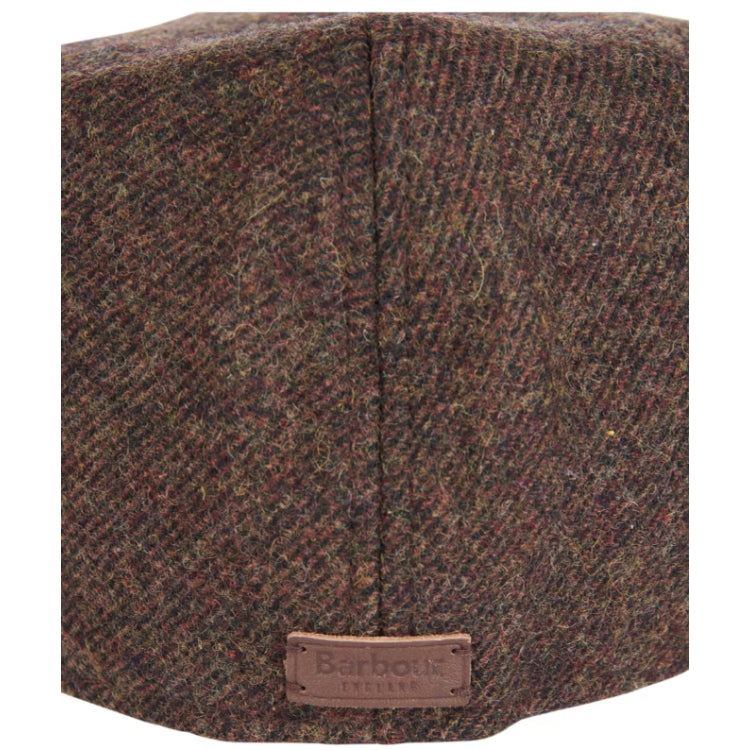 Barbour Claymore Bakerboy Cap - Dark Brown