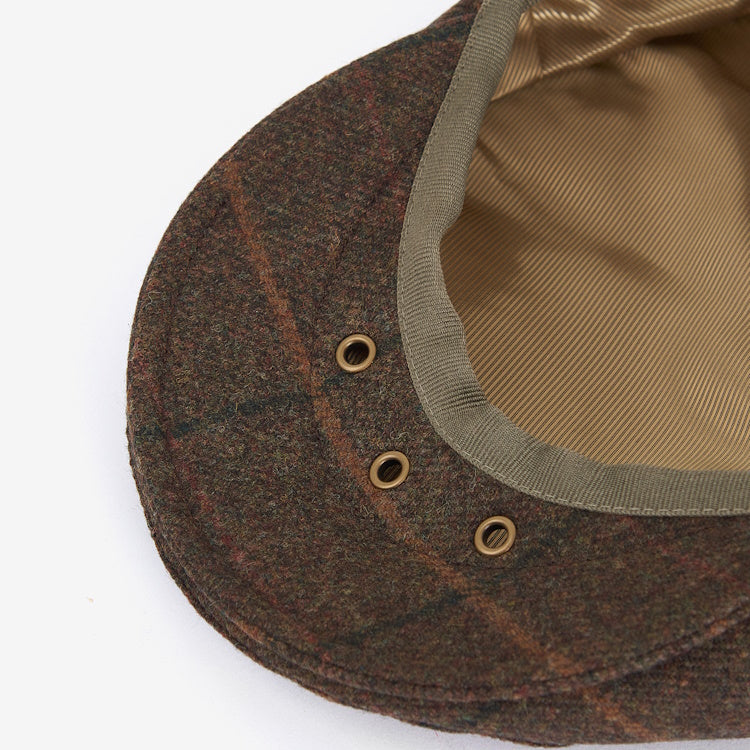 Barbour Crieff Flat Cap - Brown