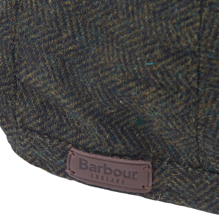 Barbour Barlow Flat Cap - Olive