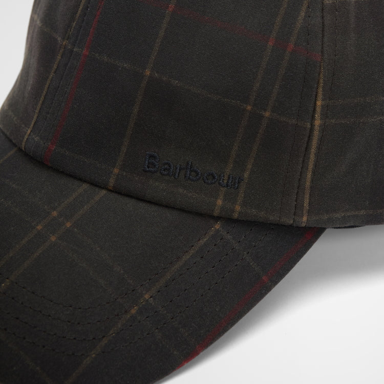 Barbour Haydon Cap -Dark Classic Tartan