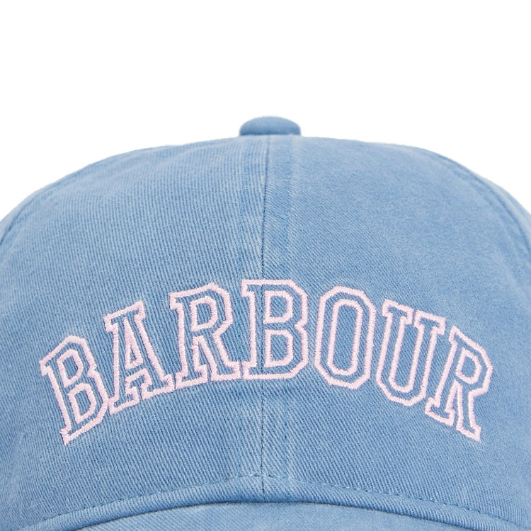 Barbour Ladies Emily Sports Cap - Chambray/Shell Pink