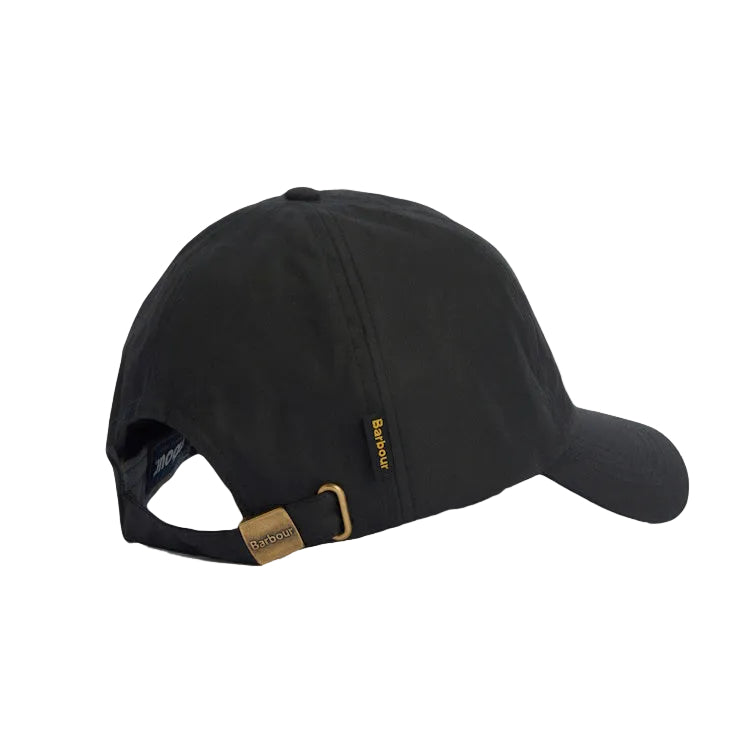 Barbour Wax Sports Cap - Black