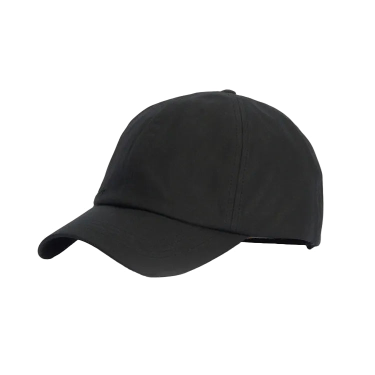 Barbour Wax Sports Cap - Black