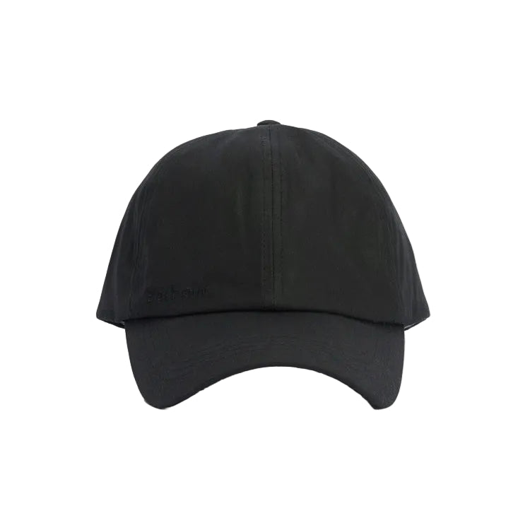 Barbour Wax Sports Cap - Black