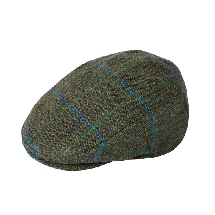 Failsworth Waterproof Country Tweed Flat Cap Pattern 487 John