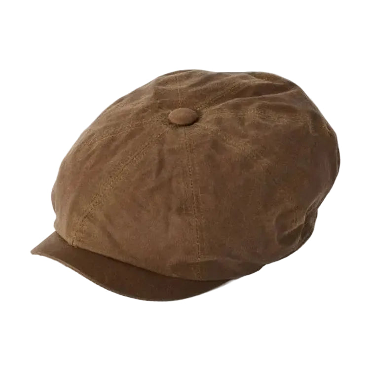 Failsworth Wax Alfie 8 Piece Bakerboy Cap - Coffee