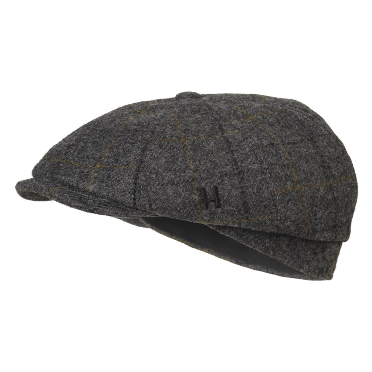Harkila Benmore Baker Boy Cap - Charcoal Grey