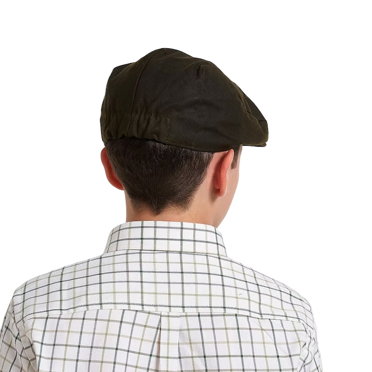 Jack Pyke Junior Wax Flat Cap - Green