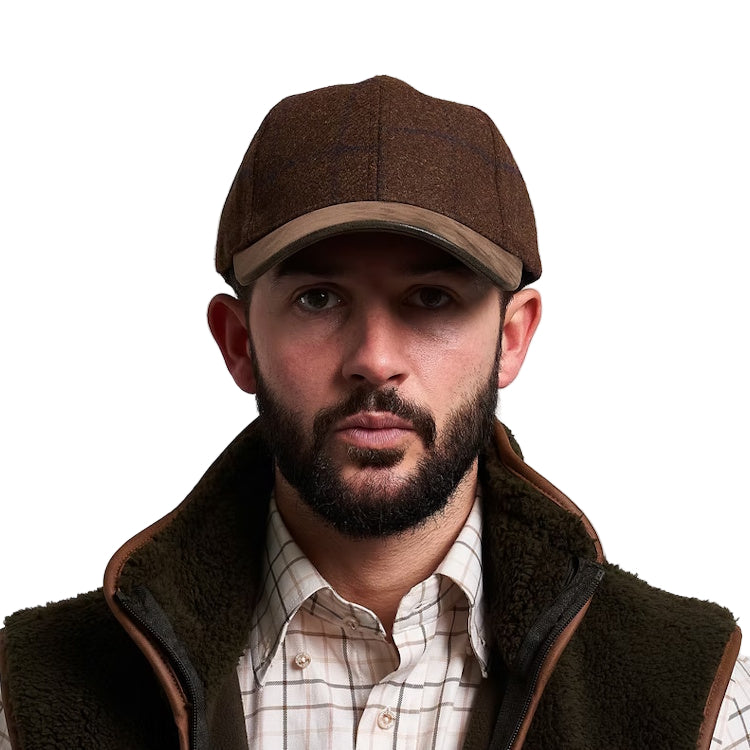 Jack Pyke Lowland Tweed Baseball Cap - Brown