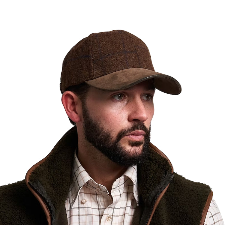 Jack Pyke Lowland Tweed Baseball Cap - Brown