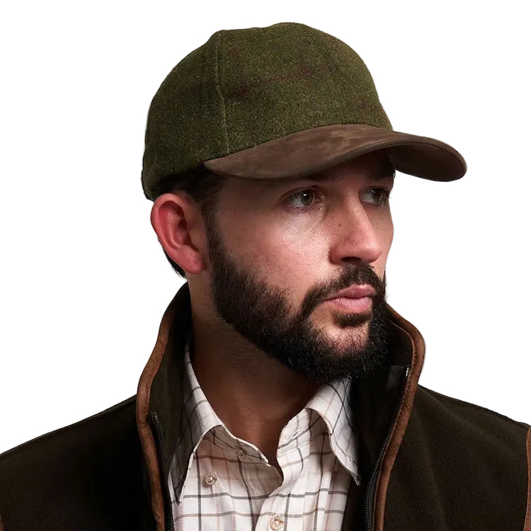 Jack Pyke Lowland Tweed Baseball Cap - Green