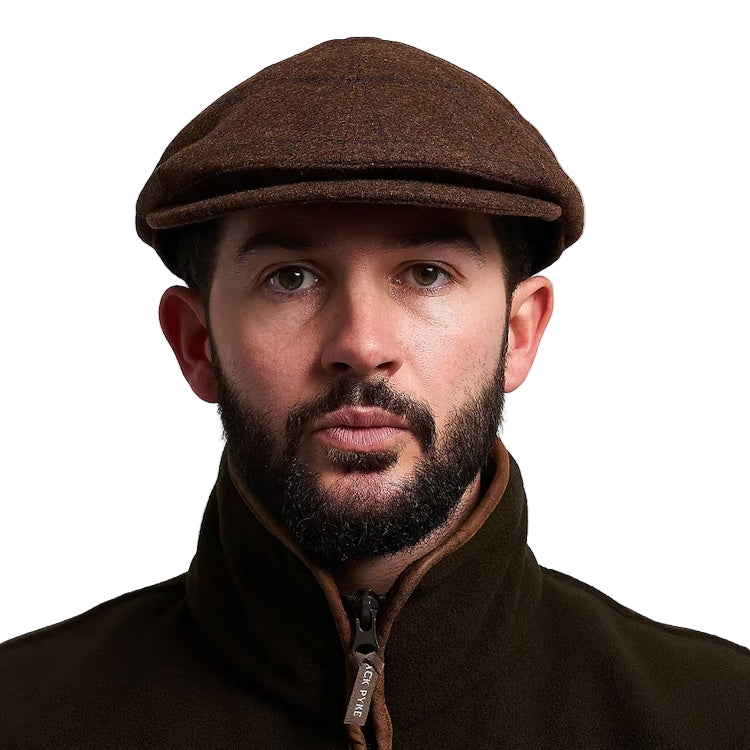 Jack Pyke Newsboy Cap - Brown Tweed