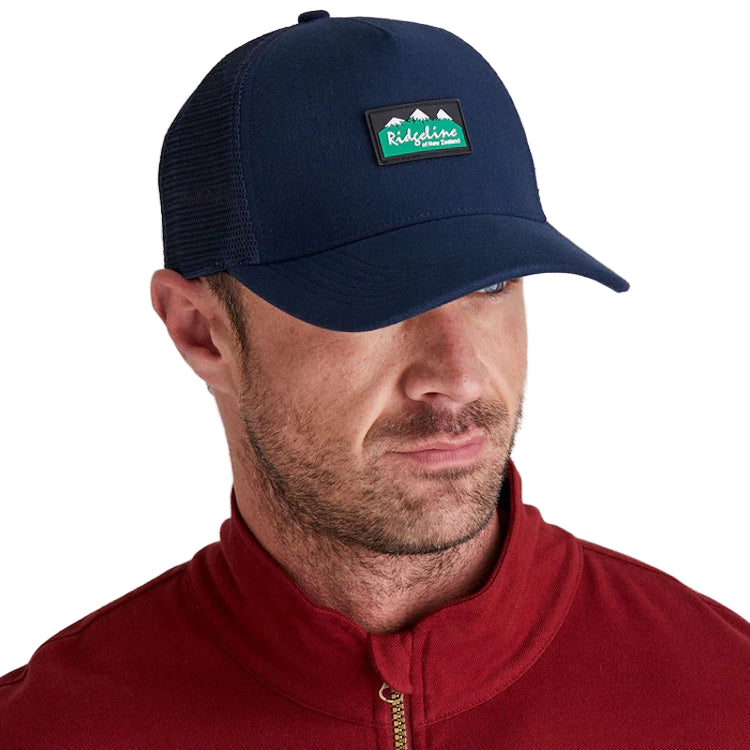 Ridgeline Monsoon Trucker Cap - Navy