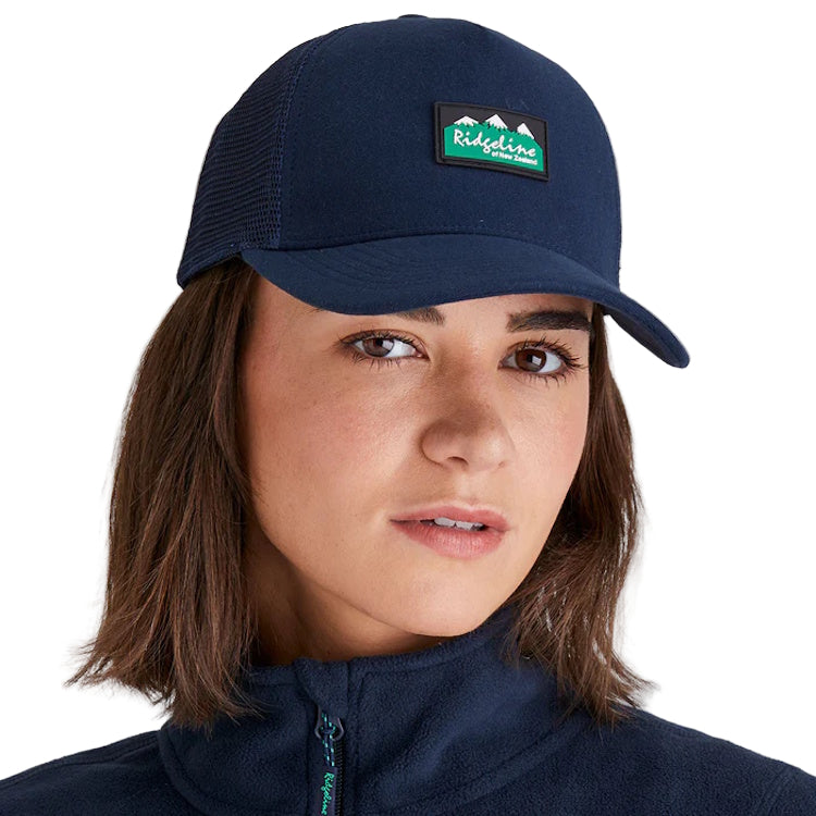 Ridgeline Monsoon Trucker Cap - Navy