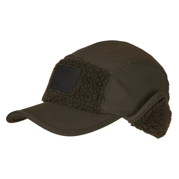 Seeland Teddy Fold Down Cap - Pine Green