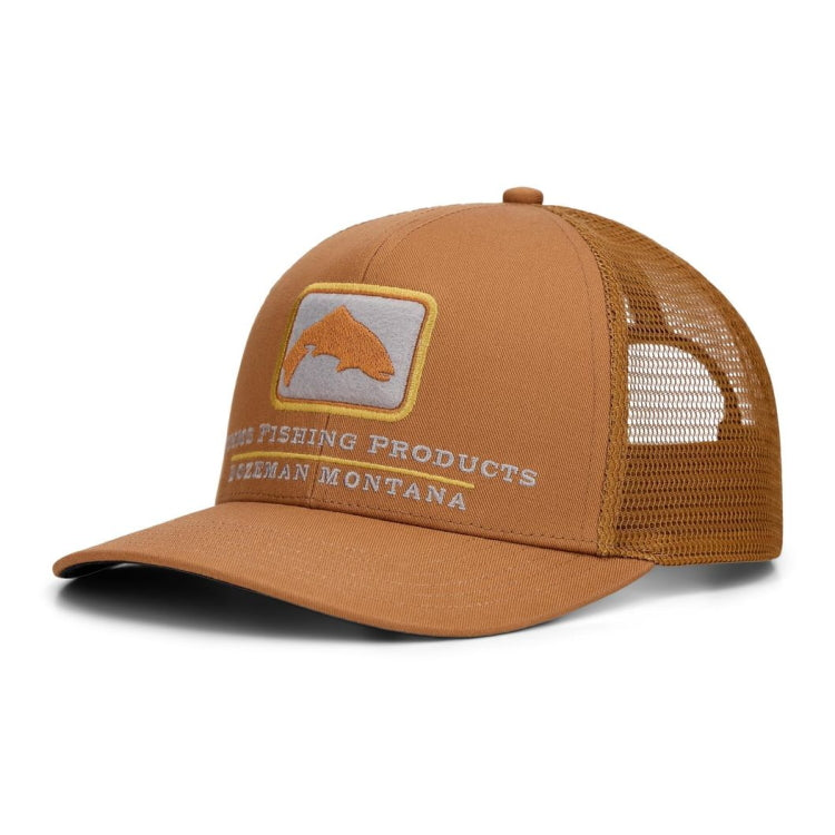 Simms Double Haul Icon Trucker Cap - Earthenware
