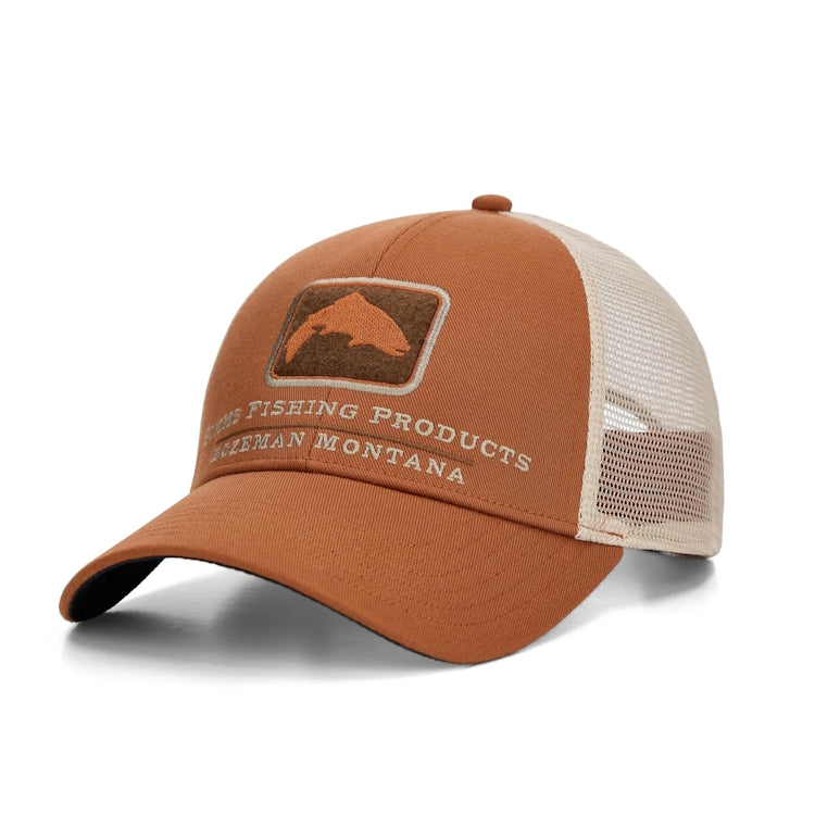 Simms Trout Icon Trucker Cap - Stonefly