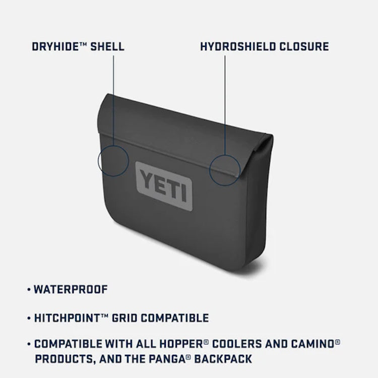 Yeti Sidekick Dry Gear Case 3L - Black