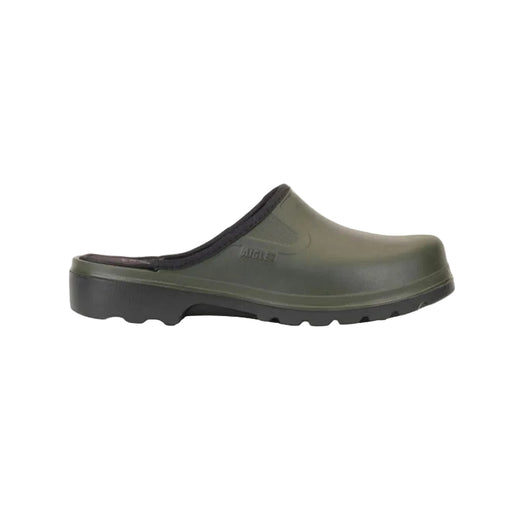 Aigle Taden M2 Ultra-Light Clogs - Khaki/Black