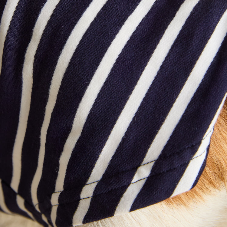Joules Harbour Dog Top - Navy Stripe