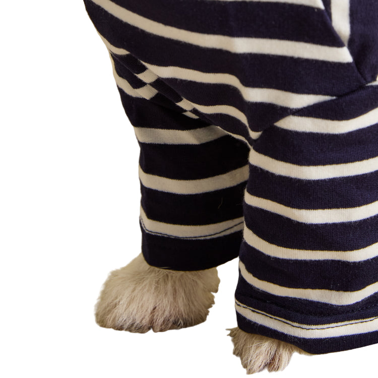 Joules Harbour Dog Top - Navy Stripe