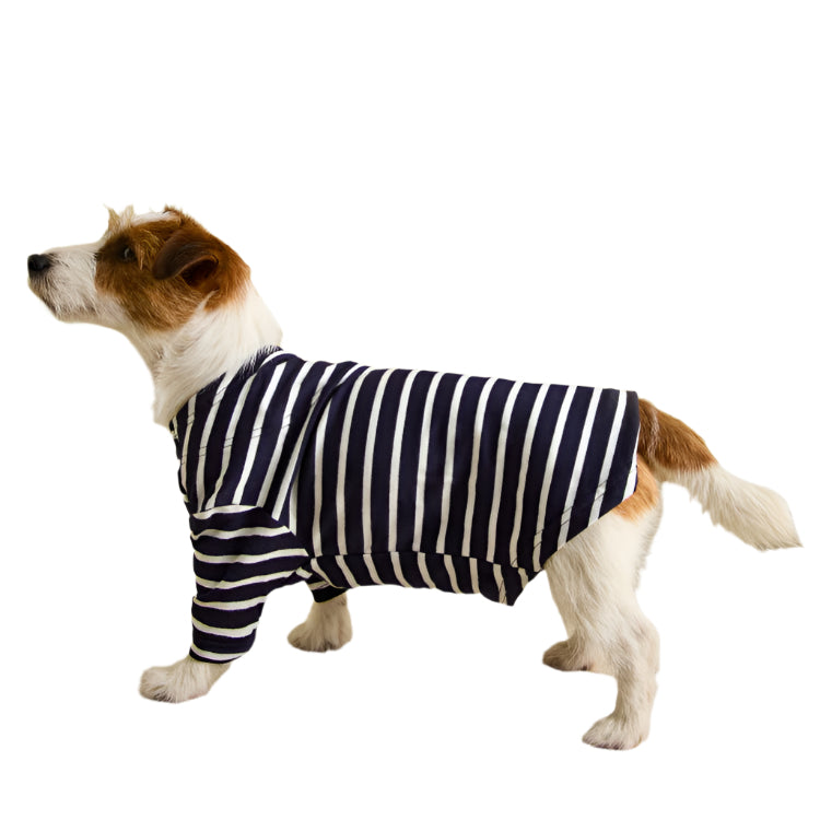 Joules Harbour Dog Top - Navy Stripe