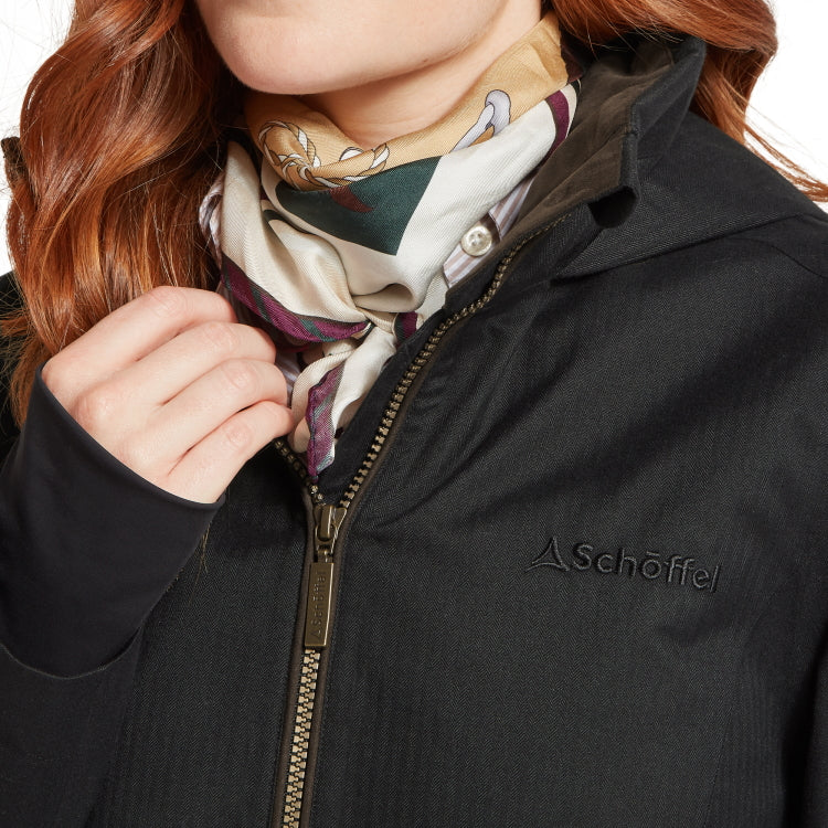Schoffel Ladies Allexton Waterproof Coat - Charcoal