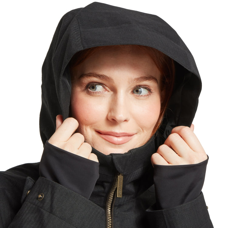 Schoffel Ladies Allexton Waterproof Coat - Charcoal