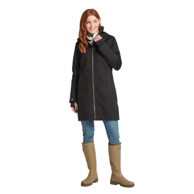 Schoffel Ladies Allexton Waterproof Coat - Charcoal