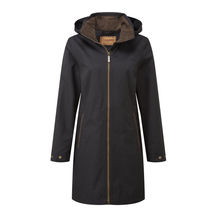 Schoffel Ladies Allexton Waterproof Coat - Charcoal