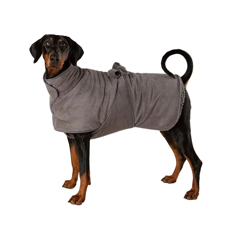 Scruffs Expedition Deluxe Drying Dog Coat - Grey