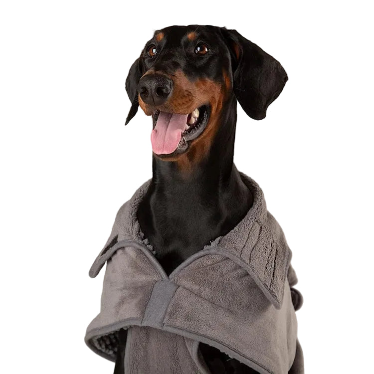 Scruffs Expedition Deluxe Drying Dog Coat - Grey