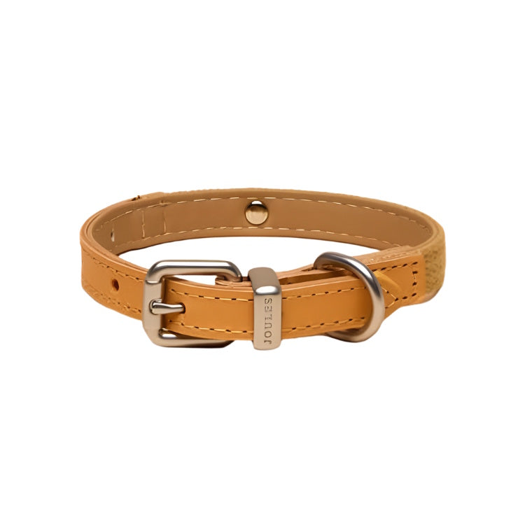 Joules Tan Dog Collar
