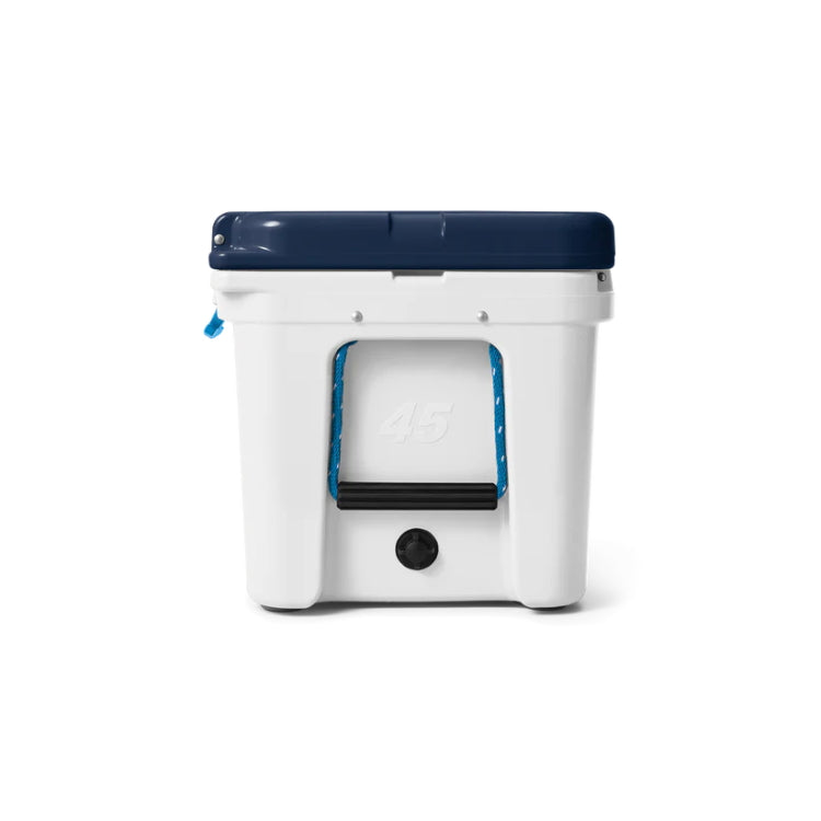 Yeti Tundra 45 Hard Cool Box - White/Blue