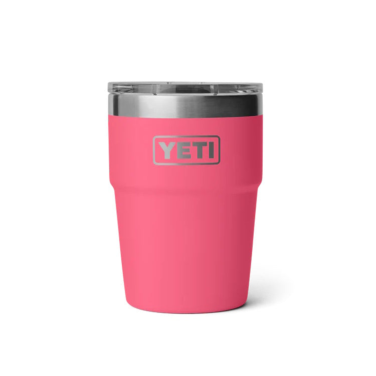 Yeti Rambler 16oz Stackable Cup - Bimini Pink