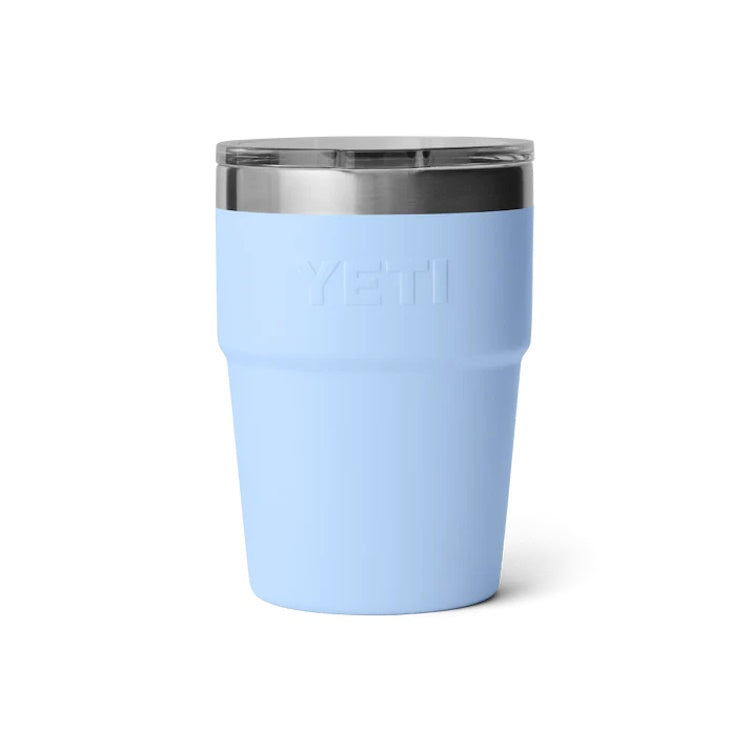 Yeti Rambler 16oz Stackable Cup - Big Sky Blue