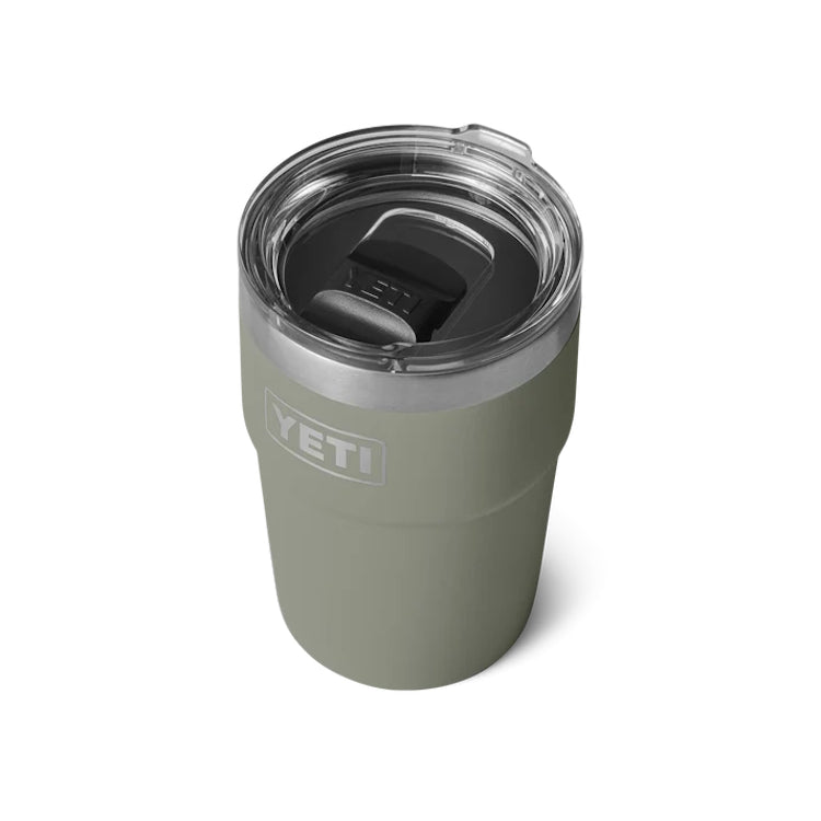 Yeti Rambler 16oz Stackable Cup - Pampa Green