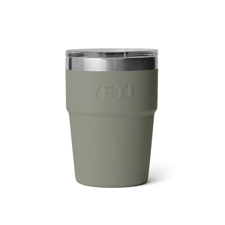 Yeti Rambler 16oz Stackable Cup - Pampa Green