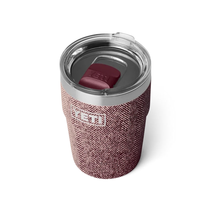 Yeti Rambler 16oz Stackable Cup - Riverhead Red Tweed