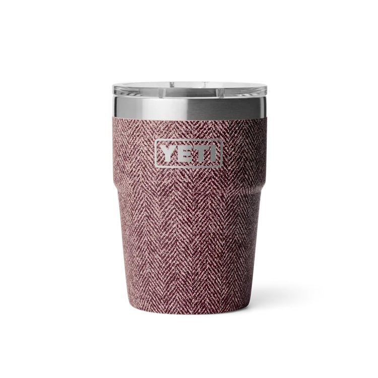 Yeti Rambler 16oz Stackable Cup - Riverhead Red Tweed